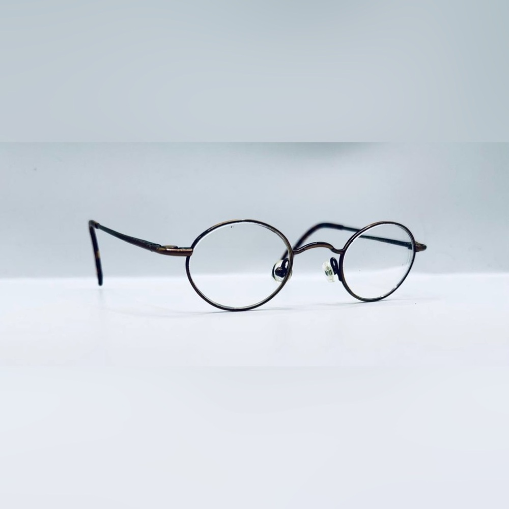 Vintage Innovative Technology Bronze Oval Sunglasses Frames Only